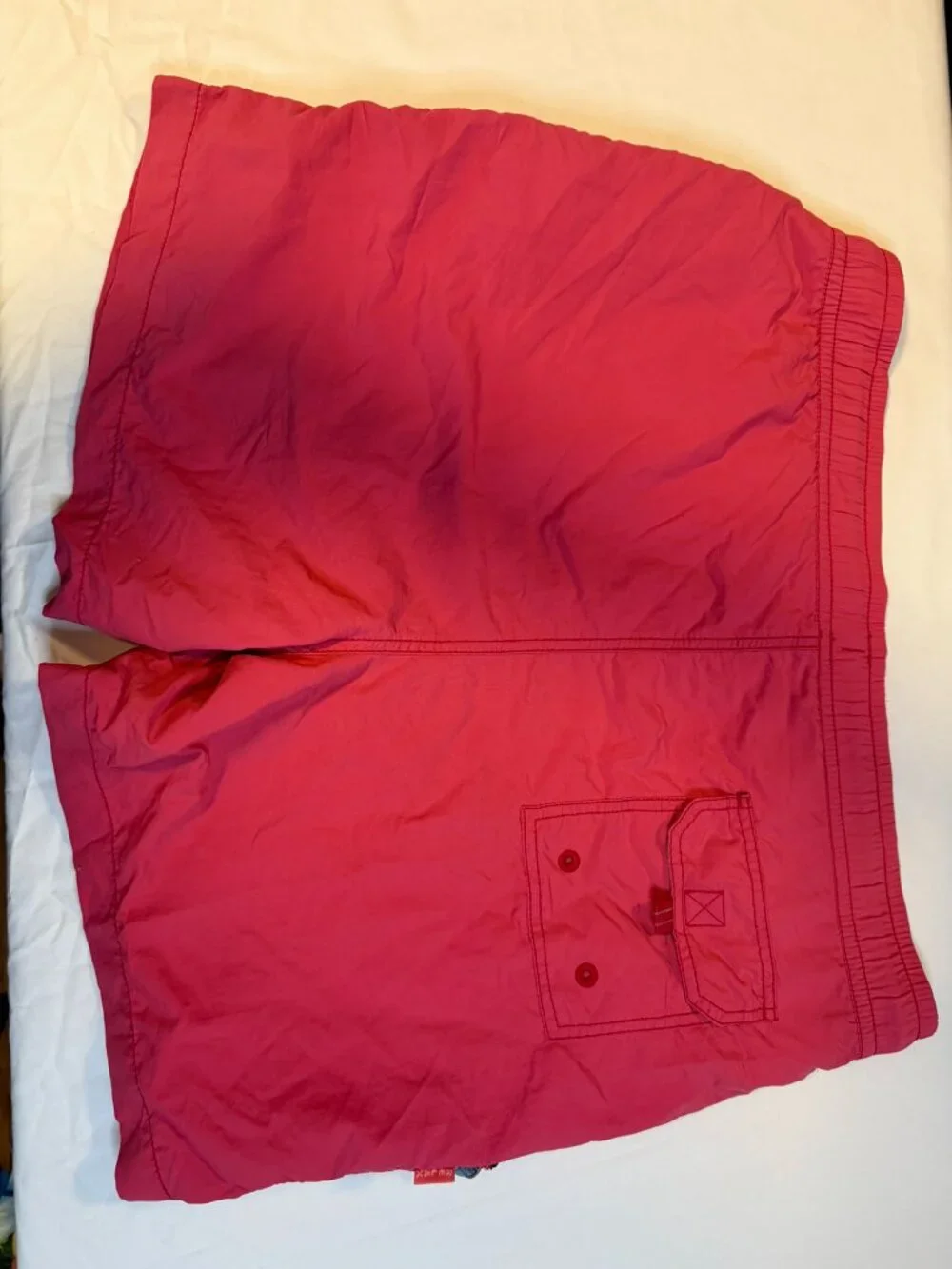 Tommy Bahama Relax Men's Red Swim Trunks Marlin Logo Board Shorts - L